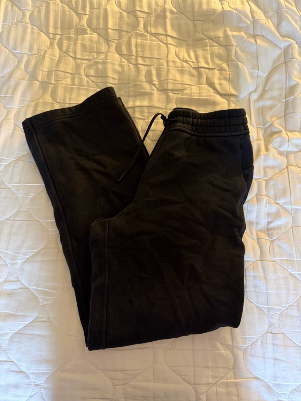 Black Women's Drawstring Jogger Pants